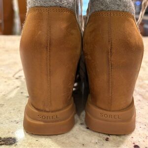 Sorel, Joan of Arc III wedge booties, 7.5